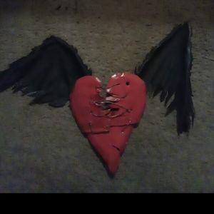 Handmade broken heart